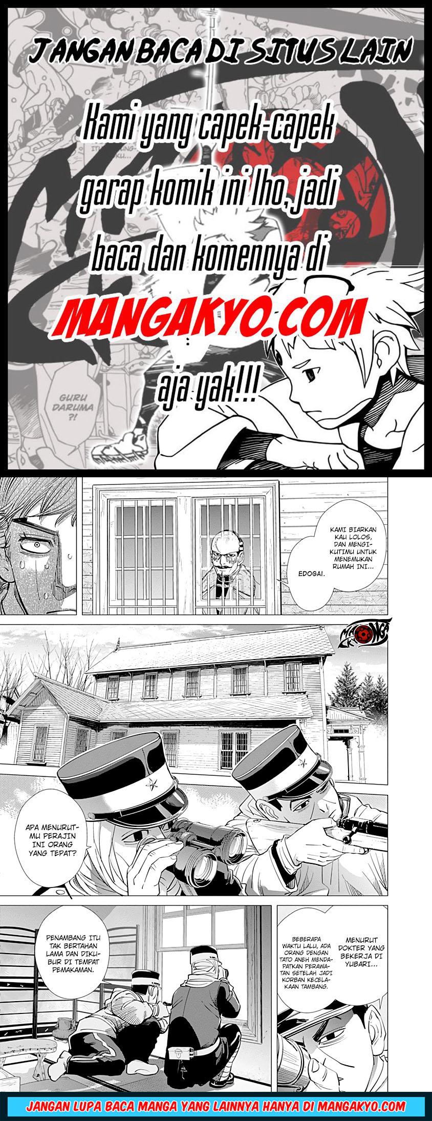 Golden Kamuy Chapter 71 Gambar 9